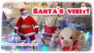 Santa’s visit to Tinyworld | Christmas Decoration ideas 🎅🎄