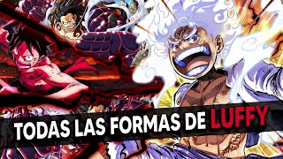 Todas las TRANSFORMACIONES de Monkey D. Luffy | One Piece 2024