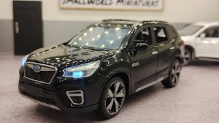 R$ 199,00Miniatura Carro Subaru Forester SUV Escala 1/30 com Som/Luz 15,5cm - Com Base e Caixa Origi