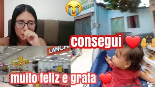 ESTOU MUITO FELIZ COM ESSA NOTÍCIA 😭🙌 CONSEGUI REALIZAR 💖 COMPRAS DO MÊS 😭