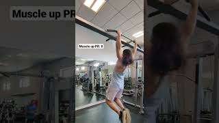 8 Muscle Ups PR #gym #muscleup