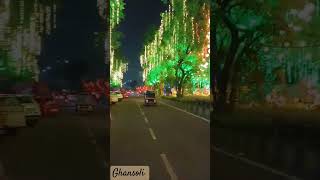 Ghansoli night view 🤩 #dasara #viralvideo #ghansoli #shorts #youtubeshorts #nature