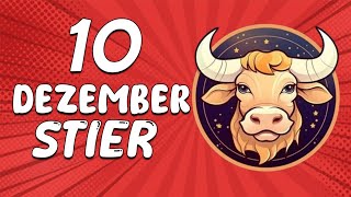 GUTE NACHRICHTEN KOMMEN AUF DICH ZU 💖 STIER ♉ HEUTE, 10. Dezember 2024