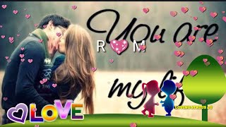 R 💖 M  Awesome Love song for #Gf 💏 # Bf 

[ Whatsapp Status ]