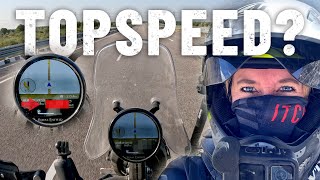 TOPSPEED of the New Royal Enfield Himalayan 452