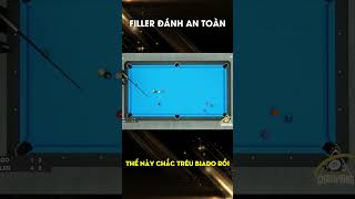 Đánh an toàn  dữ chưa Filler :)) #shorts  #billiardpoolvn #billiardvn