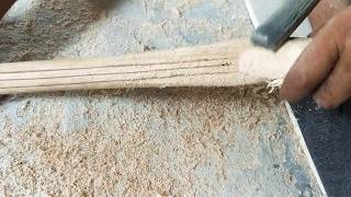 Making cricket bat handle in SC cricket