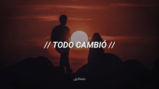 Camila | Todo Cambió (Letra)