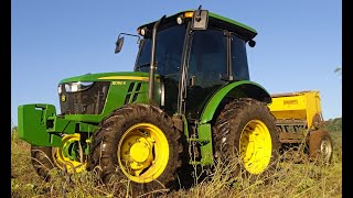 John Deere 5080 E - Plantio de Trigo 2023 #viagem_ao_mundo_da_agricultura