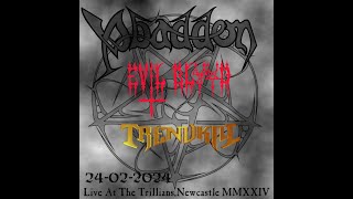 Evil Blood - Ave Satanas - live at Trillians Newcastle 24-02-24.