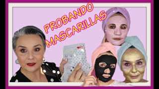 PROBANDO MASCARILLAS EN PIEL SECA Y MADURA. FUNCIONAN??😲🤩