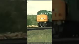 A favourite in Yorkshire was the Class 45 Peak, here in charge on passenger train to Liverpool 1986.