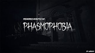 Primeros minutos de Phasmophobia en español