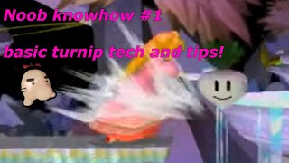 Noob Know-how #1: Peach's turnips for beginners in Melee!