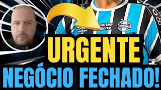 🔵⚫️⚪️ URGENTE ! NEGÓCIO FECHADO ! ACEITOU A PROPOSTA !  JOGADOR SURPREENDE ! NOTÍCIAS DO GRÊMIO