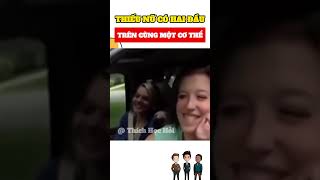 Cặp chị em dính liền hai đầu #trending #tintuc #khampha #giaitri #funny #yeah #reviewphim