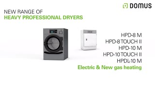 What's new in our industrial dryers for 2021? | www.domuslaundry.com