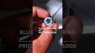 Price blue diamond ring