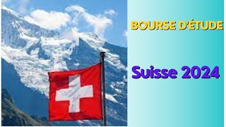 BOURSE D’ÉTUDE SUISSE