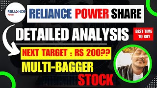 Reliance Power Share Detailed Analysis & Review 🔥 || Reliance Power Share Price Target