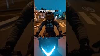 Night Ride 🖤 #motovlog #night #shortsfeed