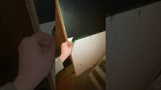 Painting a magnetic chalkboard on my wall!