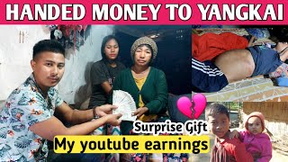 Handed money to Yangkai's family from my youtube earnings || Most emotional moment 😇