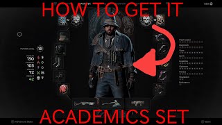 Remnant 2- How to get the Academics set!