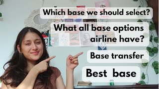 Base option of different airline