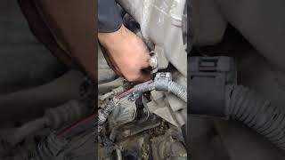 change motor fan and repair engine toyota corolla .