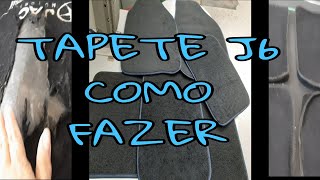 COMO FAZER UM JOGO DE TAPETE DO J6,PASSO A PASSO.