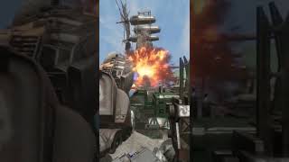 Sentry Bot Dodged My Missile! #fallout4 #pcgaming #shorts #modded #gameplay #gaming #bethesda