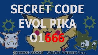 pikachu evol a raychu código code tips truco glich no rechazado evoluciónar amarilla yellow evolucio