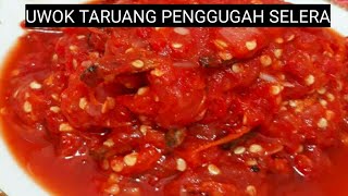 Resep Sambalado Uwok taruang (Sambal terong Padang)