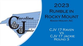 2023 Rumble in Rocky Mount Carolina Juniors VB Day 2 Game 2