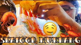 SEAFOOD MUKBANG WITH THE GANG!!