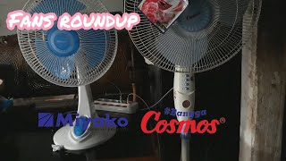 #3 Fan roundup Cosmos 16SKM And Miyako Kad 1227 B