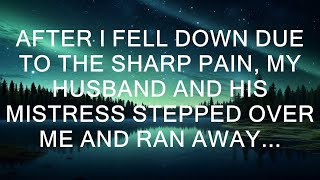 After I Fell Down Due To The Sharp Pain, My Husband And His Mistress Stepped Over Me And Ran Away...