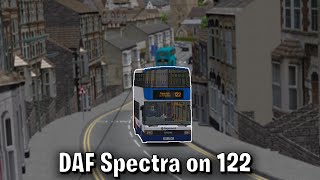 Omsi 2 - Optare Spectra thrash on the 122!