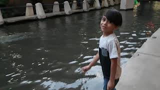 San Antonio Riverwalk Independence Day float parade 2019. Part 1 of 2 videos.