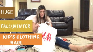 Huge Kids Clothing Haul|Part 1| Khols|H&M|Target|Baby Girl| Fall/Winter