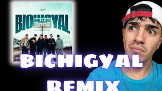 EHHHHHHHH ESTAN LOCOS !!!!🤯 // REACCIÓN A // BICHIGYAL REMIX (Vídeo Oficial)