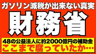 【超暴露】財務省特別会計の闇💢48の天下り法人に2000億円が流れる驚きの実態【政治AI解説】