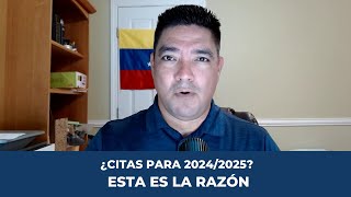 POR ESTO NO HAY CITAS DISPONIBLES PARA SOLICITAR VISA AMERICANA.