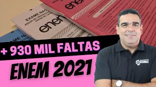 FALTAS NO ENEM 2021!!!! FORAM MAIS DE 900 MIL FALTOSOS, VEJA QTS CANDIDATOS FALTARAM NO SEU ESTADO!!