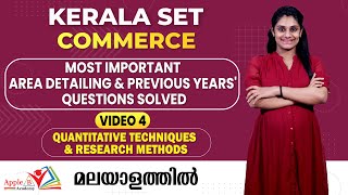 Kerala SET Commerce | Most Important Area Detailing & Previous Years' Questions Solved | Part 4