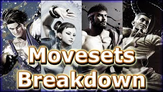 The Entire Movesets of the first 4 characters in Street Fighter 6 showcase and explanation