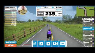 Zwift Academy Road: Workout 5 | Upper Threshold Blocks