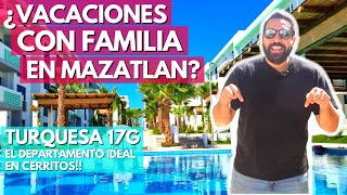 TURQUESA MAZATLÁN | Renta el departamento PERFECTO para tus vacaciones en FAMILIA