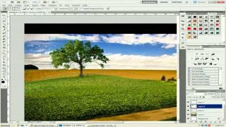 Creando Paisaje en photoshop